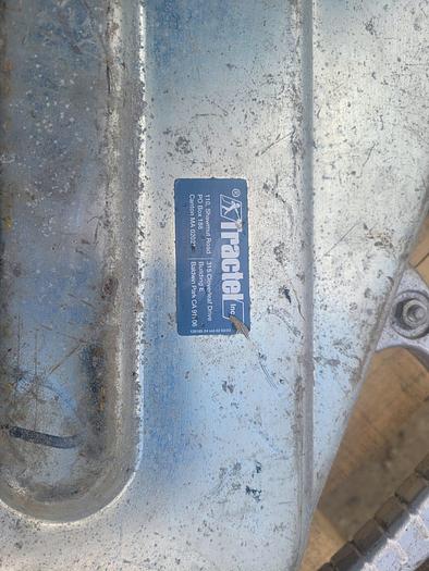 Used Tractel Griphoist TU-28 3,000lb Wire Rope Hoist with 100′ 7/16″ Wire Cable