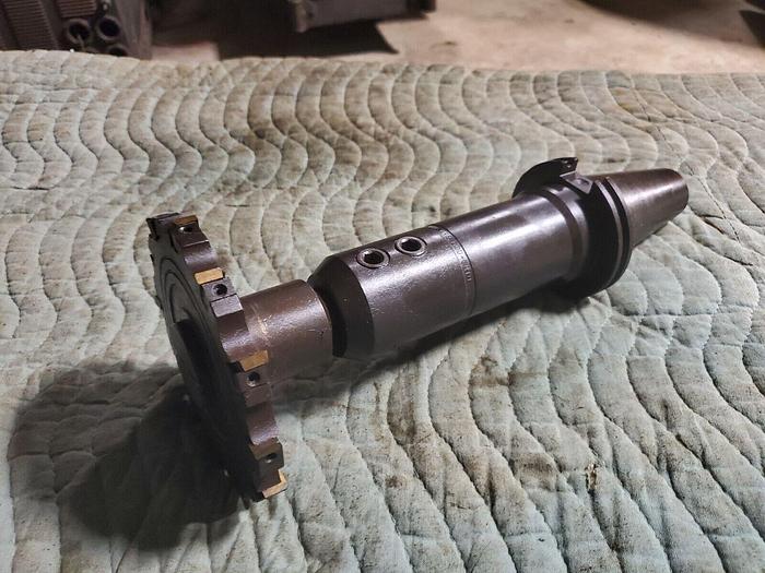 Used Sandvik Coromant 50MM-VF8.000-EM10 CAT 50 1 1/4" Dia Endmill Holder