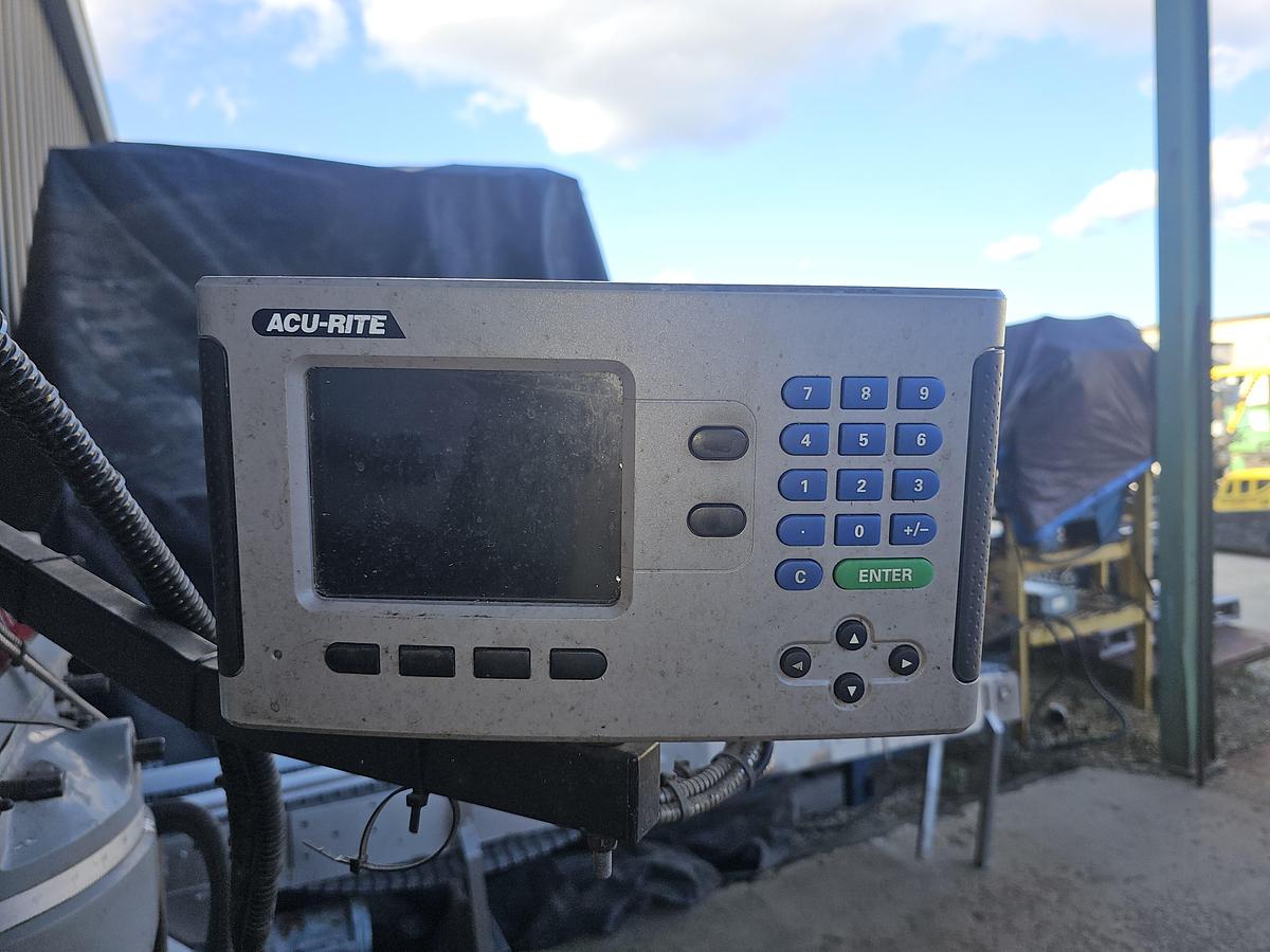 Used 2012 3 Hp ACER E-Mill EVS-3VSII Knee Mill , 9" x 49" Table Acurite DRO