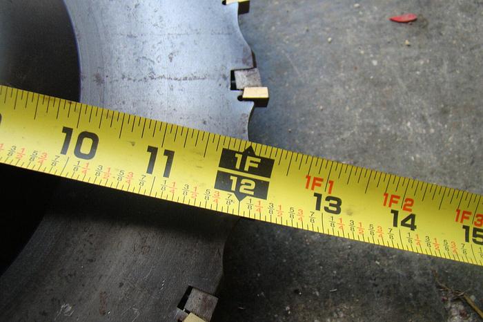 Used INDEX-O-MATIC DSM-12.24-8020 12'' Carbide Cutting Wheel