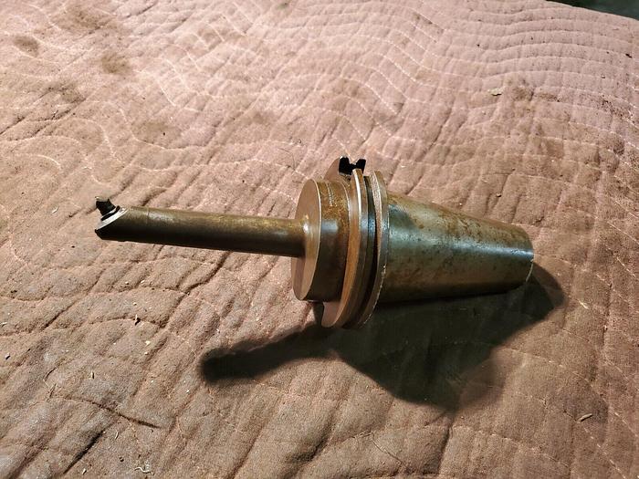 Used Devlieg Microbore 50CT-55 Single Tool Indexable Boring Bar CAT 50 Holder