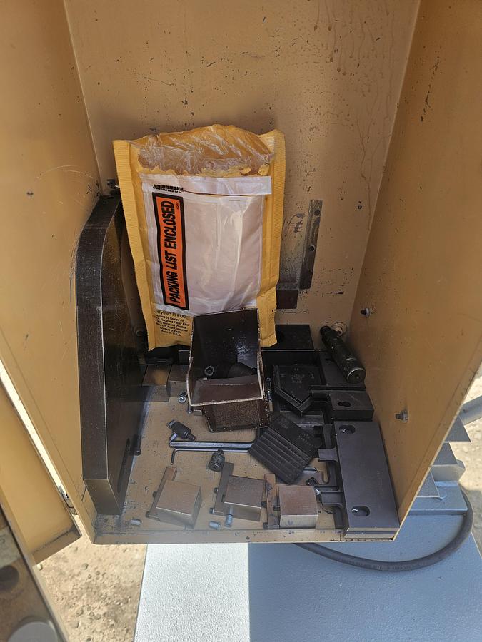 Used Haeger HP6-B Fastener Insertion Press | 18" Throat | AB-08R Autofeed | Production Speed