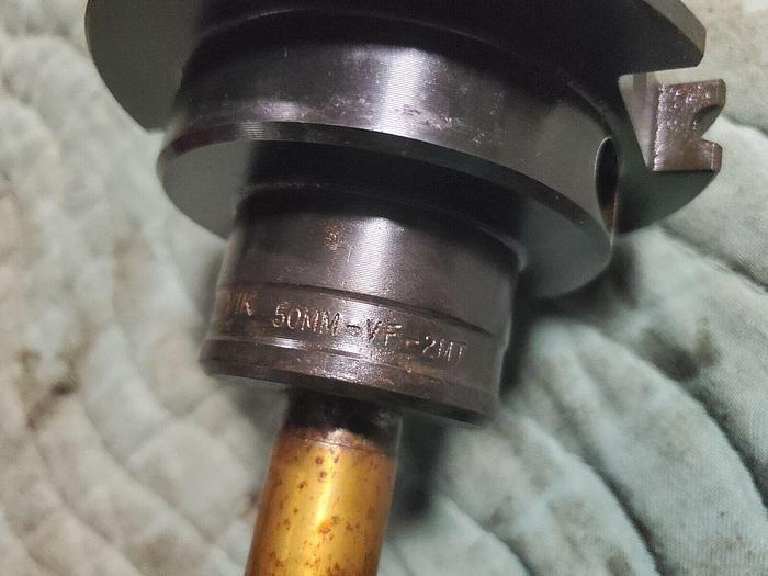 Used Sandvik Coromant #2 Morse Taper CAT50 End Mill Holder 50MM-VF-2MT