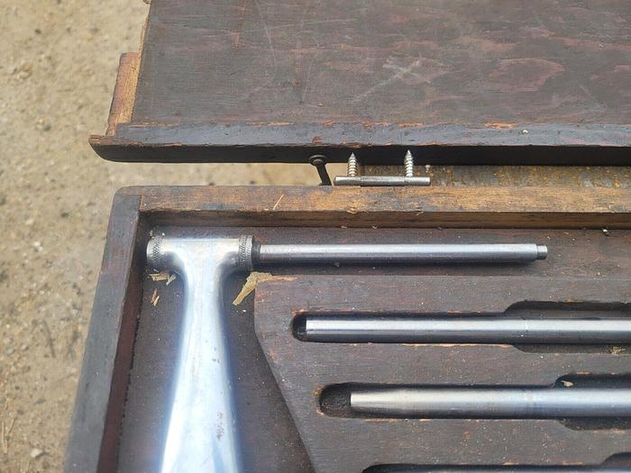 Used Tumico Tubular Micrometer Co. 20" thru 25" Precision Micrometer w/Standards