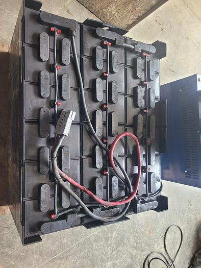 Used 36V Industrial Electric Lead Acid Forklift Battery 31.5” x 38.5” x 22.5” Tall