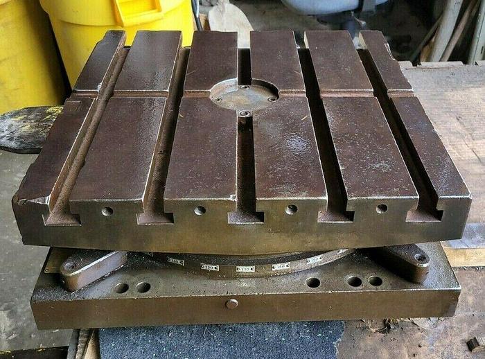 Used 20'' x 20'' Devlieg Rotary Air Lift Table