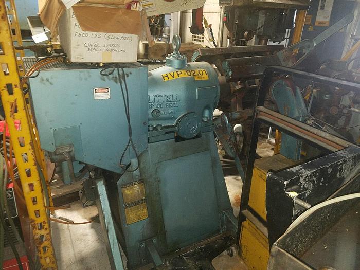Used 1997 CWP 24C Servo feed line w/Straightener, Threader & 10,000 lb Reel w/Manuals