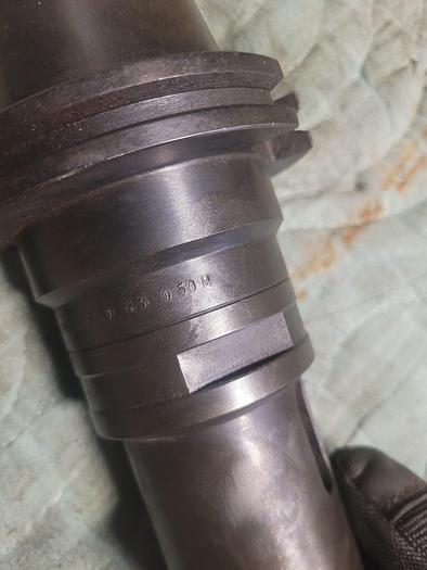 Used Sandvik A390.45-50 60 050M CAT50 Tool Holder & #4MT Adapter 391.41-04 63 155