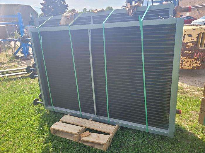 Used Super Radiator Coil Industrial Water Cooling Coil 48.00 x 076.000-02R-0.625/096