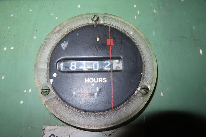 Used 40 Hp Sullair 10B-40H Portable Cart Mounted Rotary Screw Air Compressor 