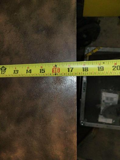 Used Accurate Gage Inc. 30" x 17.5" Cast Iron Inspection/Layout Table 1-1/4" Surface