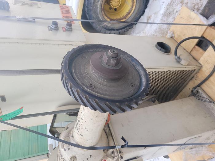 Used 3 Hp Setco 12” Pedestal Grinder & Belt Sander Combo w/Air-Rester Collector