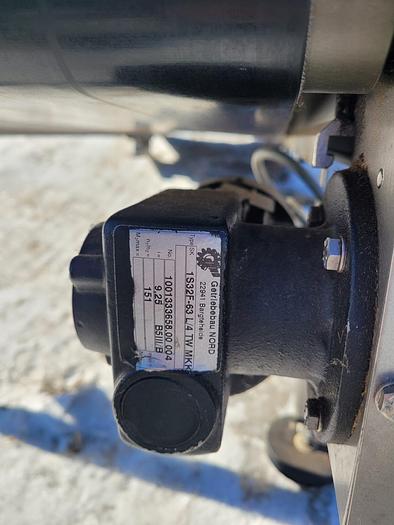 Used Rovema HTB890 Incline Flat Belt Aluminum Conveyor, 16” x 58”