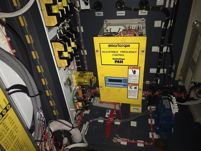 Used 10 Ton P&H Pacesetter Top Running Overhead Bridge Crane 77'-7.5" Span w/47' Lift