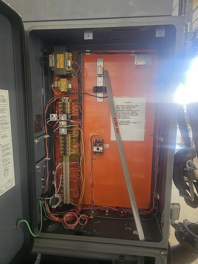 Used 450 Hp Atlas Copco ZR5 Oil Free 2050 CFM Rotary Screw Air Compressor - 34208 Hours