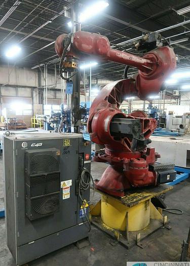 Used Comau Robotics Model #SMART NH1-100-3.2P Press Booster Robot w/Control