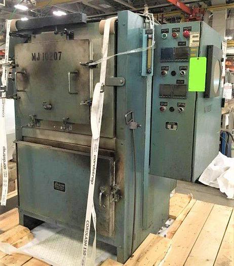 Used Electra Dual Chamber 2100*F Inert Gas Electric HeatTreat Furnace 18T x 25W x 25″Dp