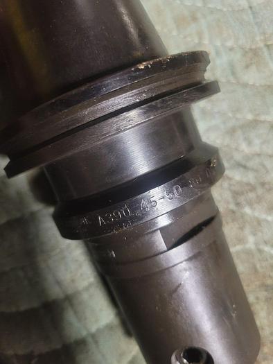 Used Sandvik CAT50 A390.45-50 80 050M Holder & 391.25-40 63 085M 40mm Drill Adaptor