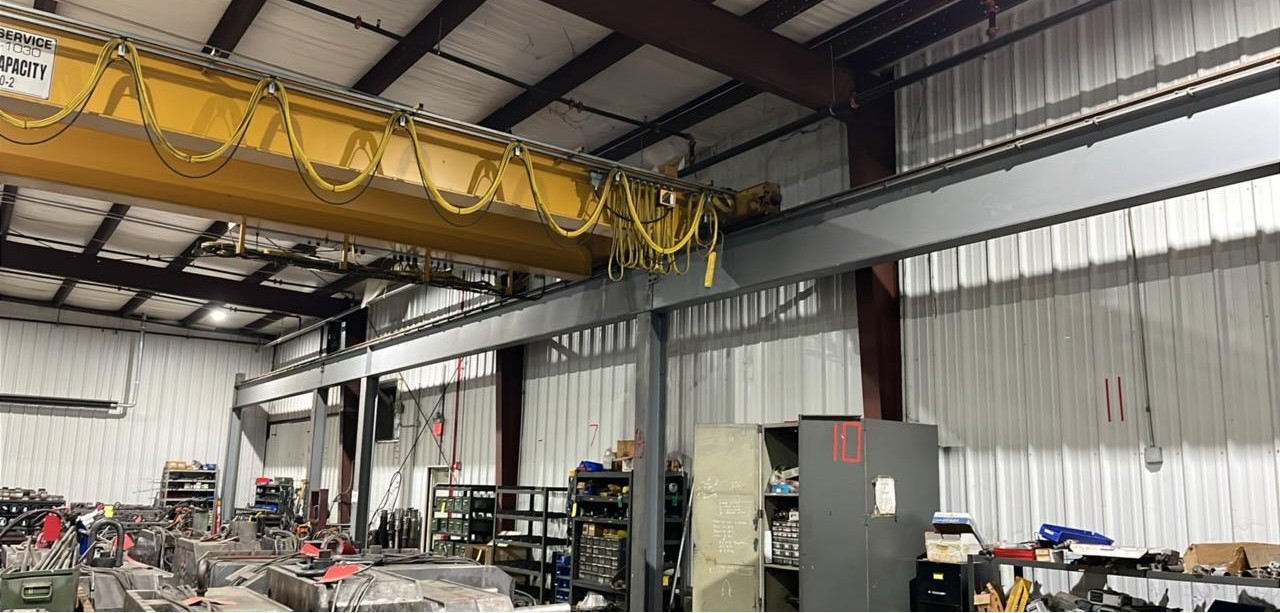Used Anchor 10 Ton Double Girder Bridge Crane