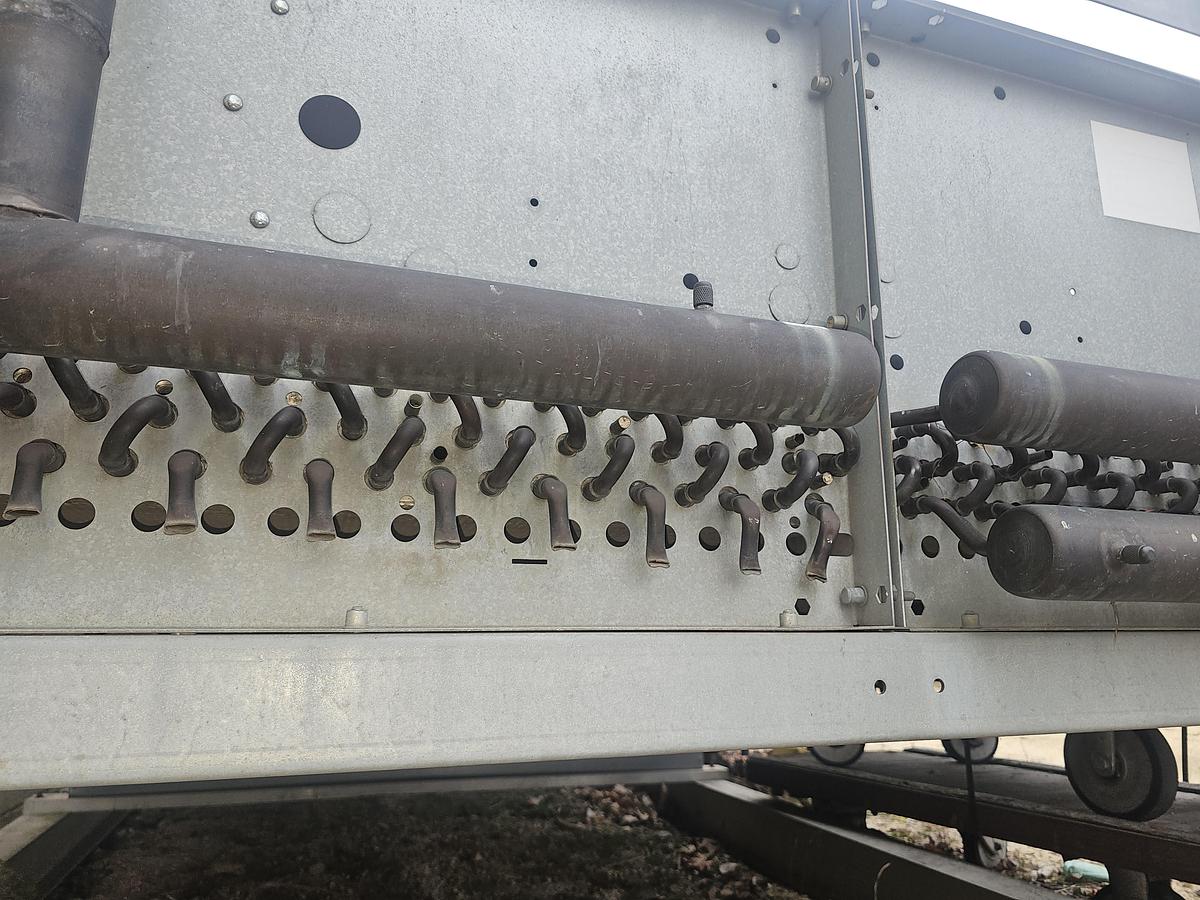 Used Bohn Heatcraft BNHD08A058 Air Cooled 8 Fan Remote Condensing Coil