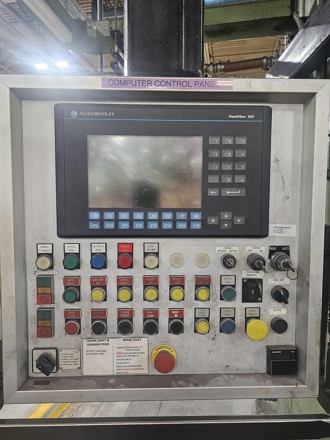 Used 1500 Metric Ton Gamei, S.A. PHG-1200/1500 Percussion Screw Press