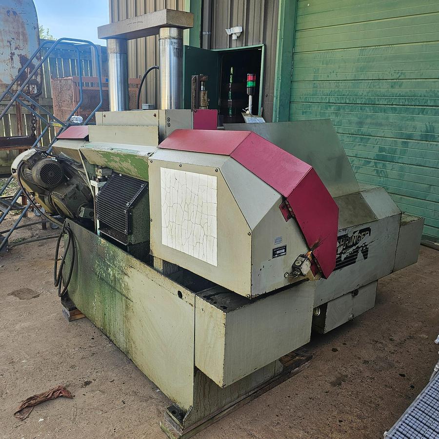Used 11.8" x 11.8" Behringer HBP303A Automatic Twin Column Horizontal Bandsaw
