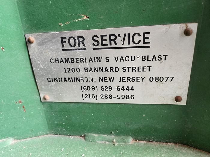 Used ABB Raymond A3CPCA Portable Vacuum Type Sand Blast System