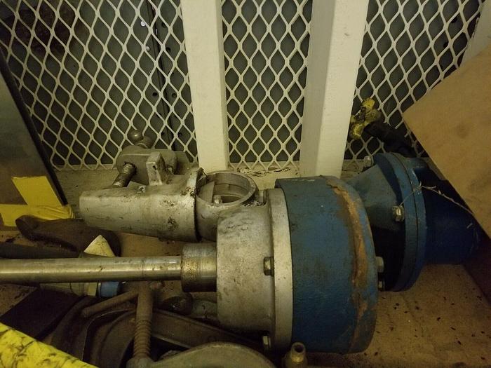 Used Grovhac 2100-40-F Clockwise Pneumatic Mixer w/48'' Shaft