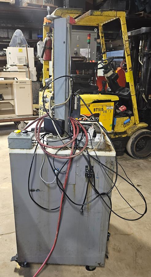 Used Telesis TMP6100 Dot Peen Pinstamp Marking System & TMC090 Controller