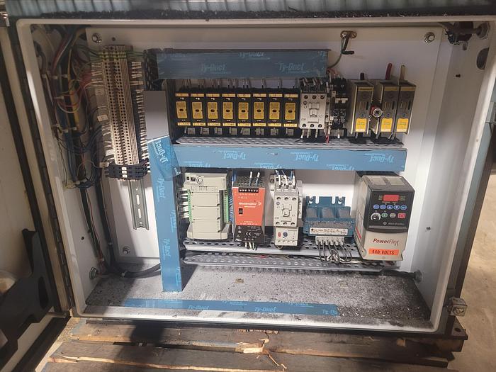 Used Hines HVR100 Automated Vertical Balancer w/Clausing 20'' Drill Head