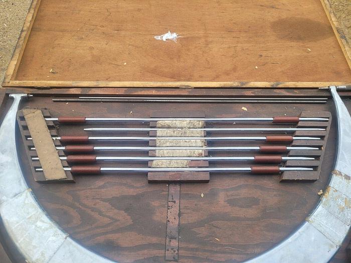 Used Tubular Micrometer Co. Tumico 24''-30'' Precision Outside Micrometer & Standards