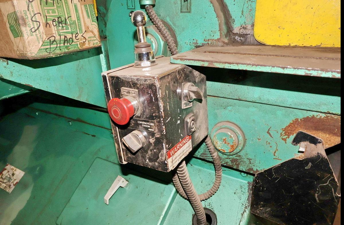 Used 110 Ton Capacity Piranha PII-110 Hydraulic Dual Operator Ironworker