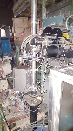 Used Avery Model #500-HD Label Printer & Applicator on Adjustable Stand