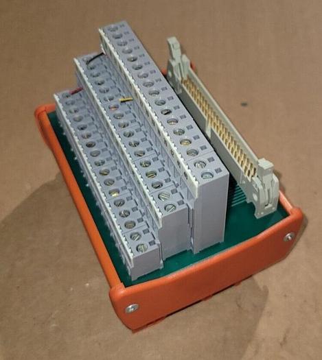 Used Entrelec 20301.01 Terminal Breakout Board BFM HE10/50-3E