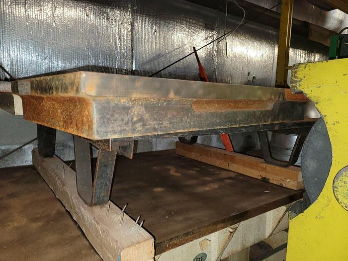 Used Accurate Gage Inc. 30" x 17.5" Cast Iron Inspection/Layout Table 1-1/4" Surface