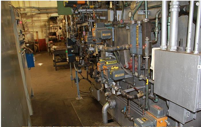 Used Sunbeam 1850*F Casemaster Integral Quench Furnace AFS-303648, 30″ x 36″ x 48″ Dp