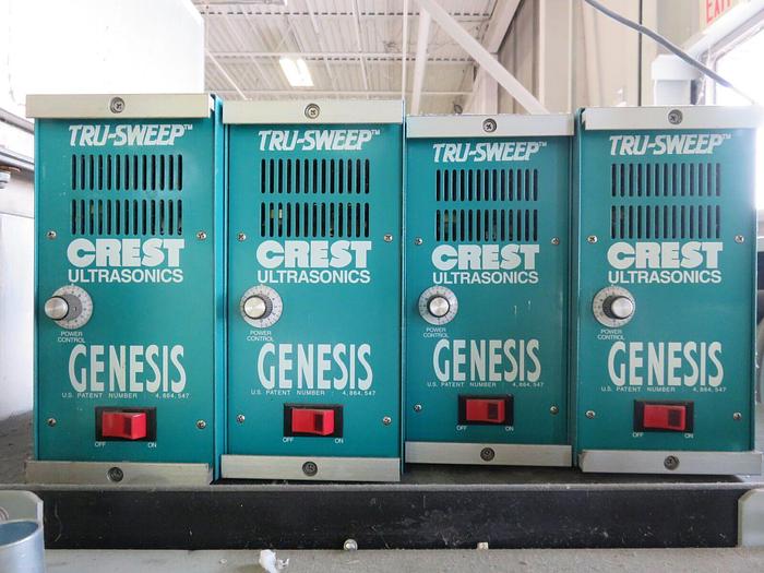 Used Ultra-Kool Model #10-15-ETE Ultrasonic Parts Degreaser w/Cold Trap & Crest Ultrasonic Generators