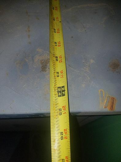 Used 36'' x 35'' x 24'' 2 Door Grey Cabinet with Benchtop Surface