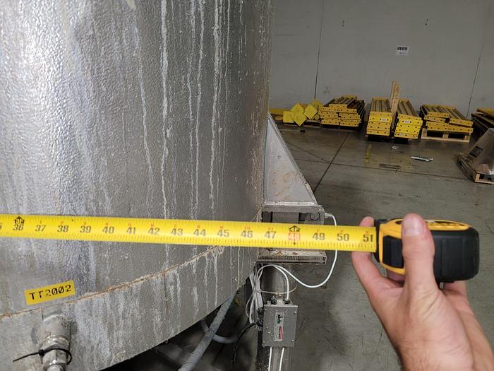 Used SST SacMaster 2 Ton Bulk Bag Discharging System w/Mixing & Storage Tank