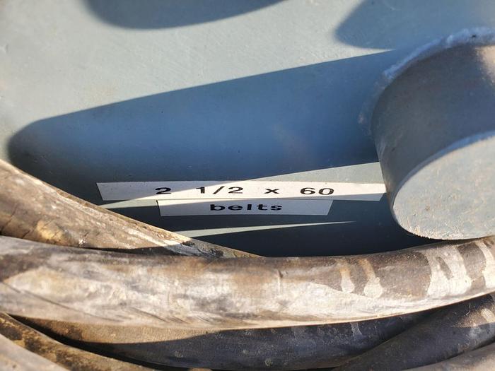 Used Engelberg Inc. DBBS Style 2-1/2″ x 60″ Belt Grinding Attachment, 5 Hp, 230/460/3