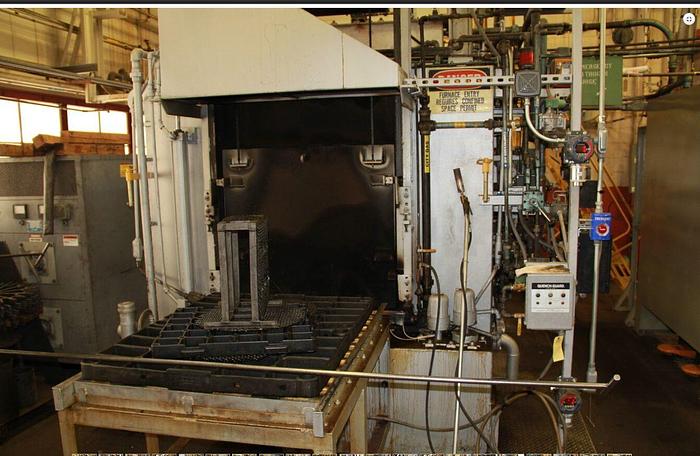 Used Sunbeam 1850*F Casemaster Integral Quench Furnace AFS-303648, 30″ x 36″ x 48″ Dp