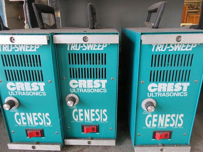 Used Ultra-Kool Model #10-15-ETE Ultrasonic Parts Degreaser w/Cold Trap & Crest Ultrasonic Generators