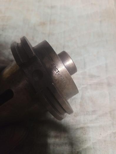 Used Devlieg Microbore CAT 50 Straight End Mill Tool Holder 50CT-YC16 Morse Taper