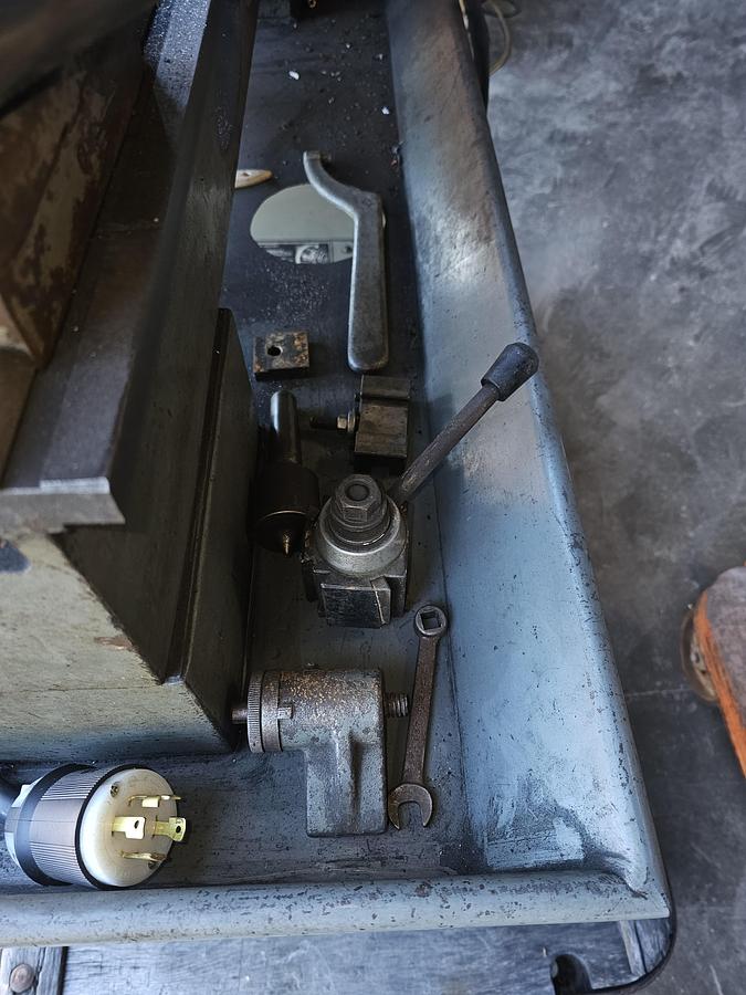 Used 12" x 24" Clausing 5904 Variable Speed Engine Lathe