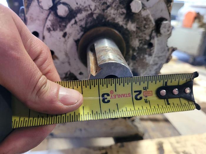 Used Sulzer Industrial 200 GPM Pump CPT21-1B Stainless Steel 1.5” Outlet x 4” Inlet