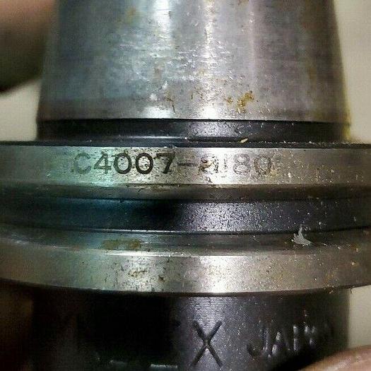 Used Lyndex 40 Taper Collet Tool Holder Part #C4007-0180