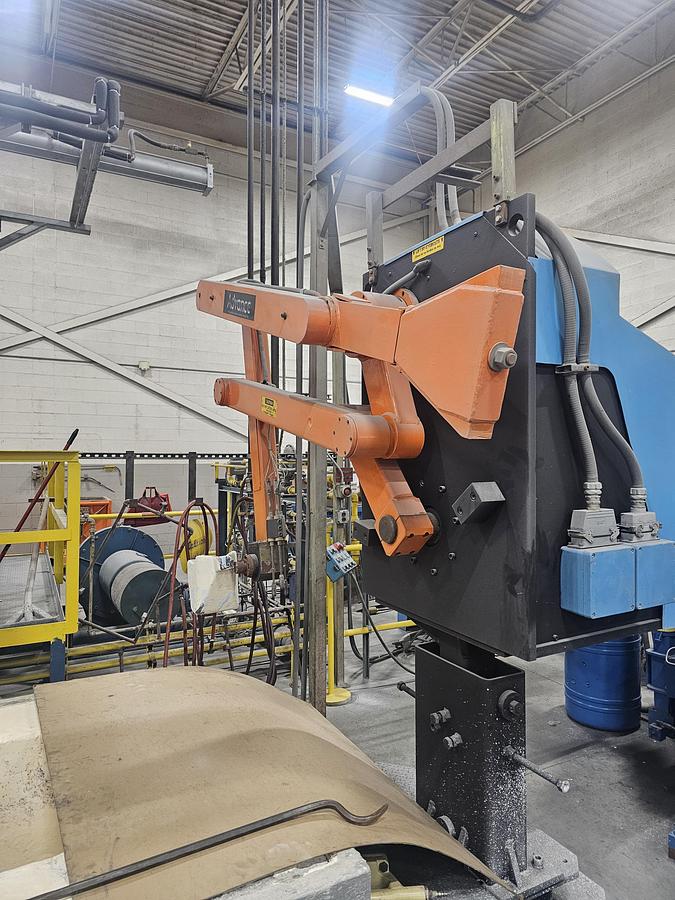 Used Modern Equipment AL-3000 Jet Melter Stack Type Aluminum Smelting Furnace