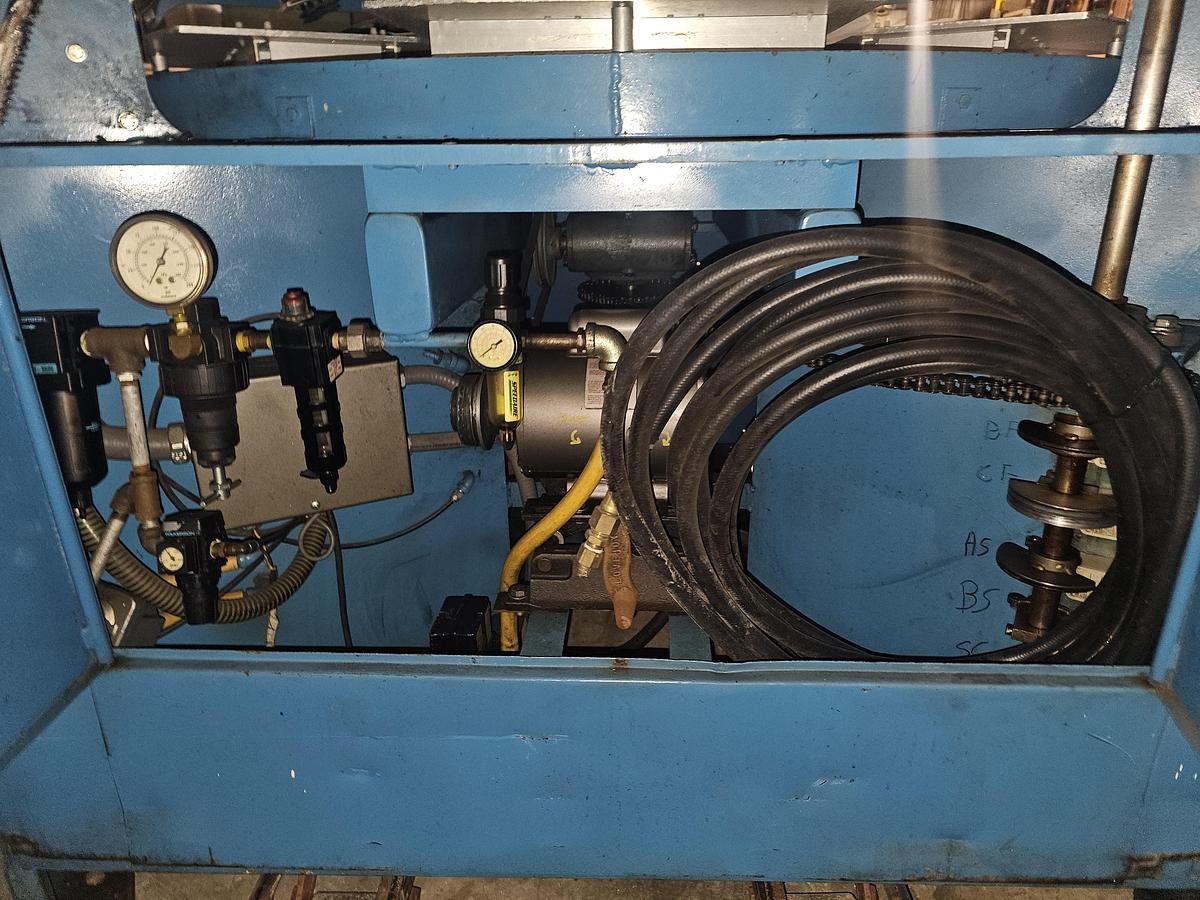 Used Alloyd 6S-CBE 6 Station Rotary Blister Packaging Machine