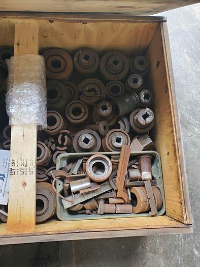 Used Hydraulic Pipe Expanding Machine w/Enerpac Pump & Cylinder (LOTS OF TOOLING)