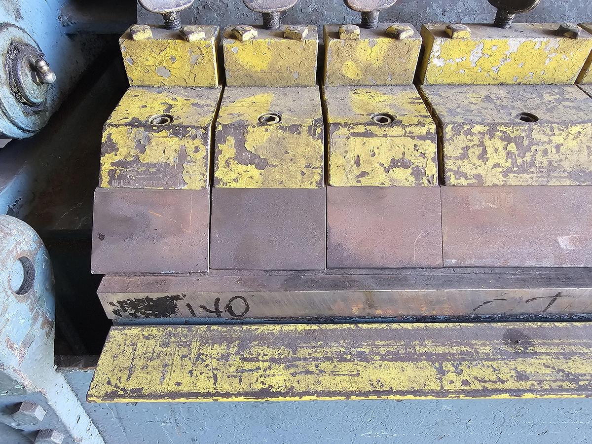 Used 48" Chicago D&K BPO-412-6 12 Gauge Box & Pan Brake